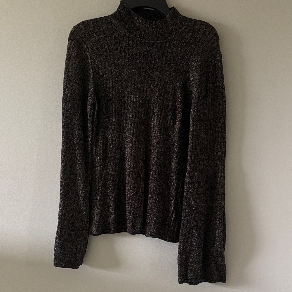 Banana Republic Shimmering Black Sweater